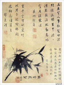 墨韻生姿 石濤花鳥畫中的文人意趣與創作精神